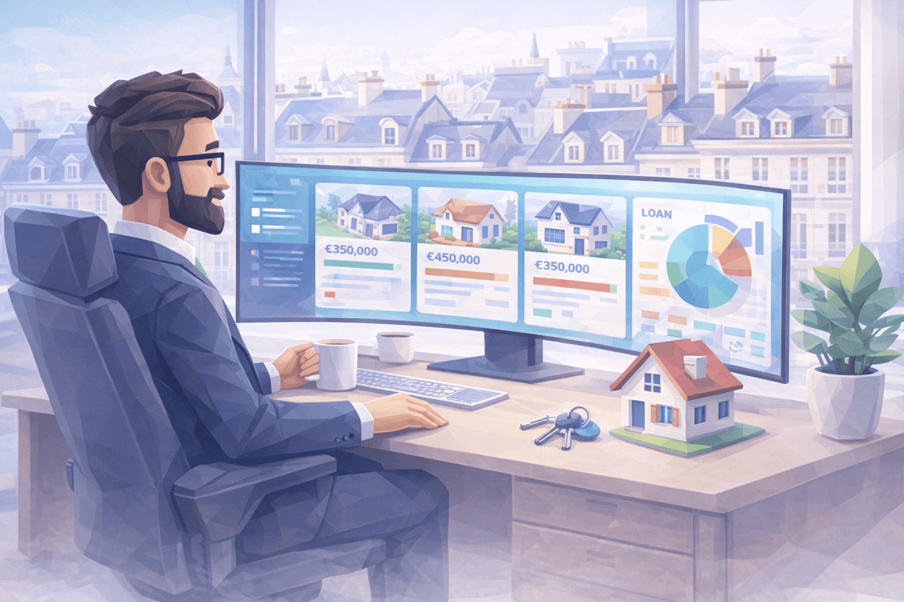 CourtImmo - Plateforme SaaS de Courtage Immobilier