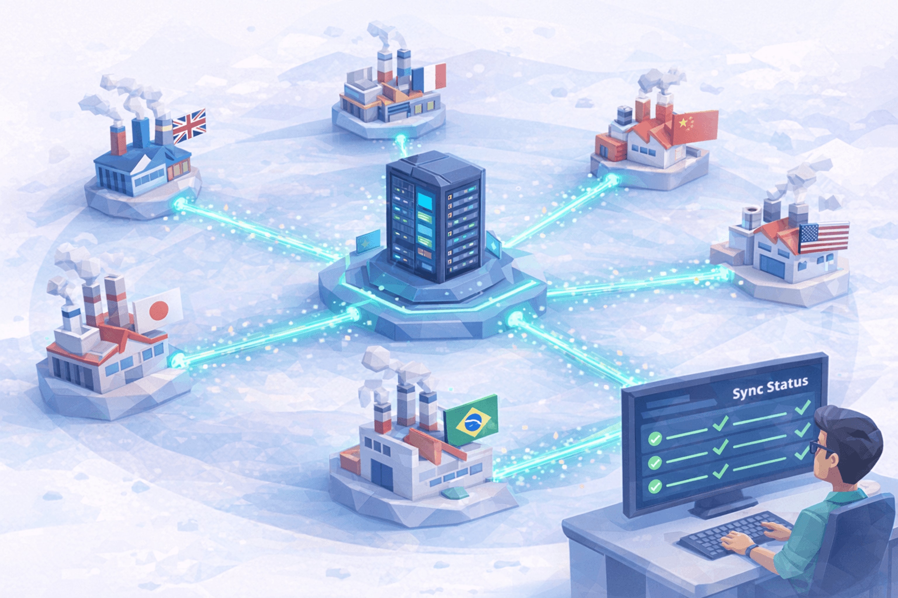 Flux - Synchronisation des données fournisseurs