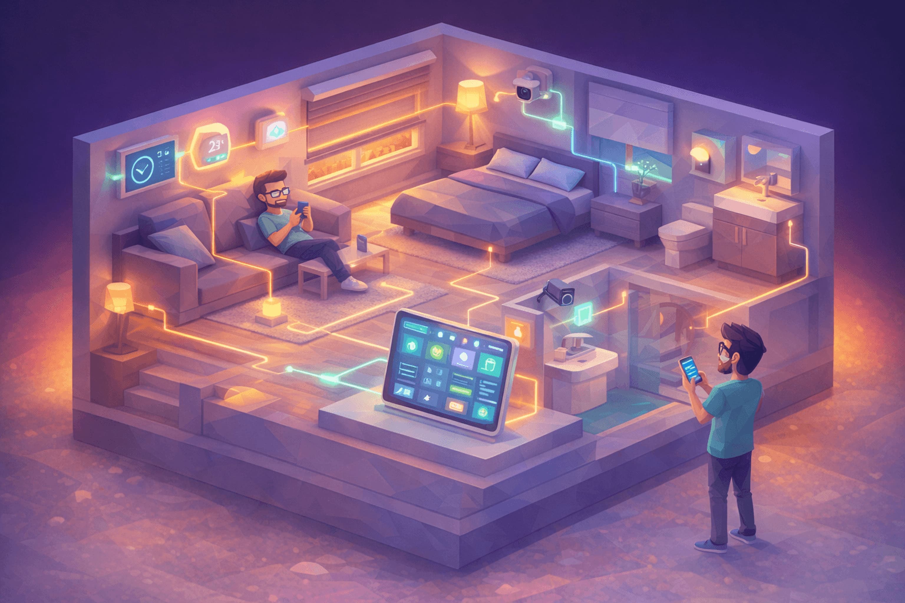 Logement Connecté - Plateforme IoT & Domotique