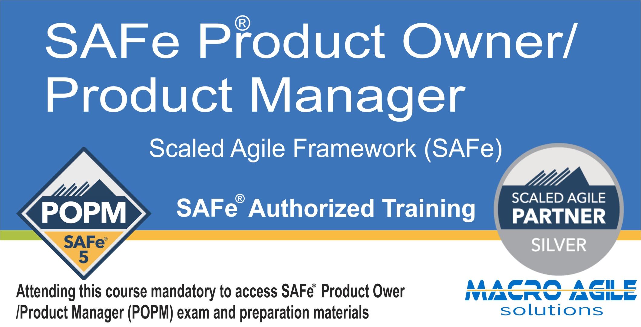 SAFe 5 Product Owner / Product Manager Certification
