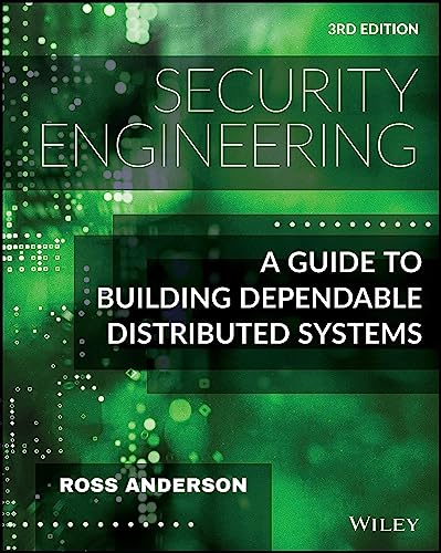 Couverture du livre Security Engineering de Ross Anderson (Wiley, 3e édition, 2020), encyclopédie fondatrice de l'ingénierie de la sécurité informatique