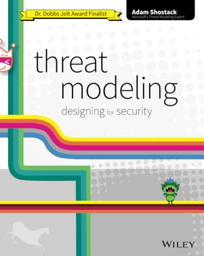 Couverture du livre Threat Modeling: Designing for Security d'Adam Shostack (Wiley, 2014), référence par le créateur du modèle STRIDE chez Microsoft