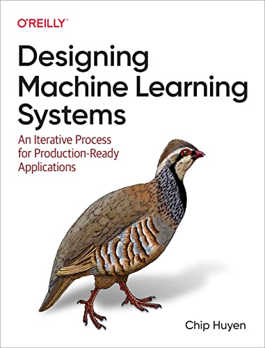 Couverture du livre Designing Machine Learning Systems de Chip Huyen (O'Reilly), référence sur la mise en production de systèmes ML