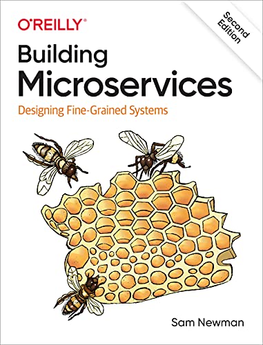 Couverture du livre Building Microservices de Sam Newman (O'Reilly), guide de référence sur les architectures microservices